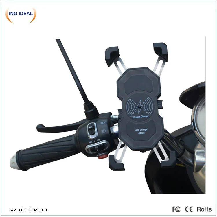Automatically Bike Holder Phone