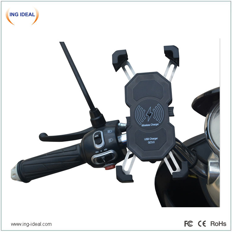 Automatically Bike Phone Holder