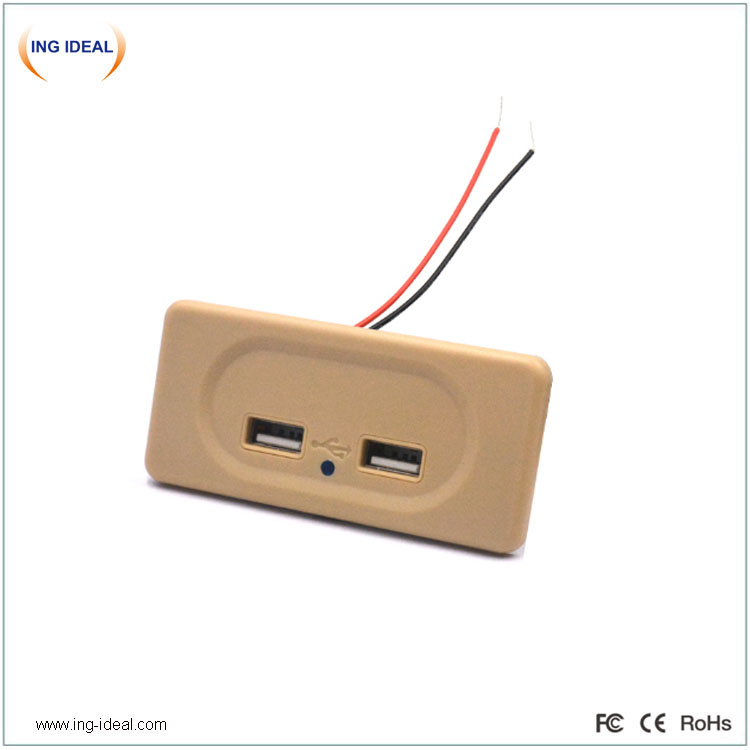 Bus Seat Flush Mount Universal Bus Car 3.1a Usb Charger