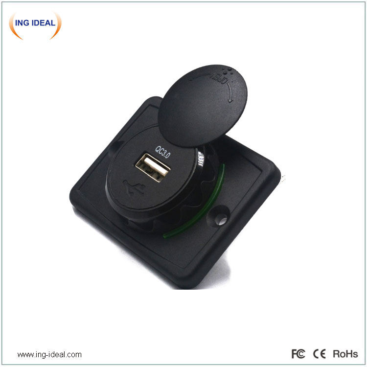 C Qc3.0 USB Car Charger