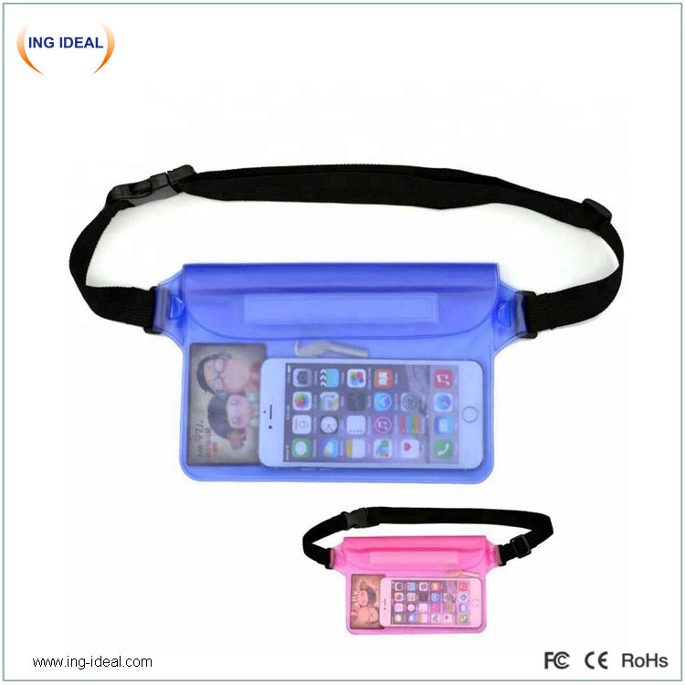 Mobile Phones Waterproof Waist Bag Custom Logo